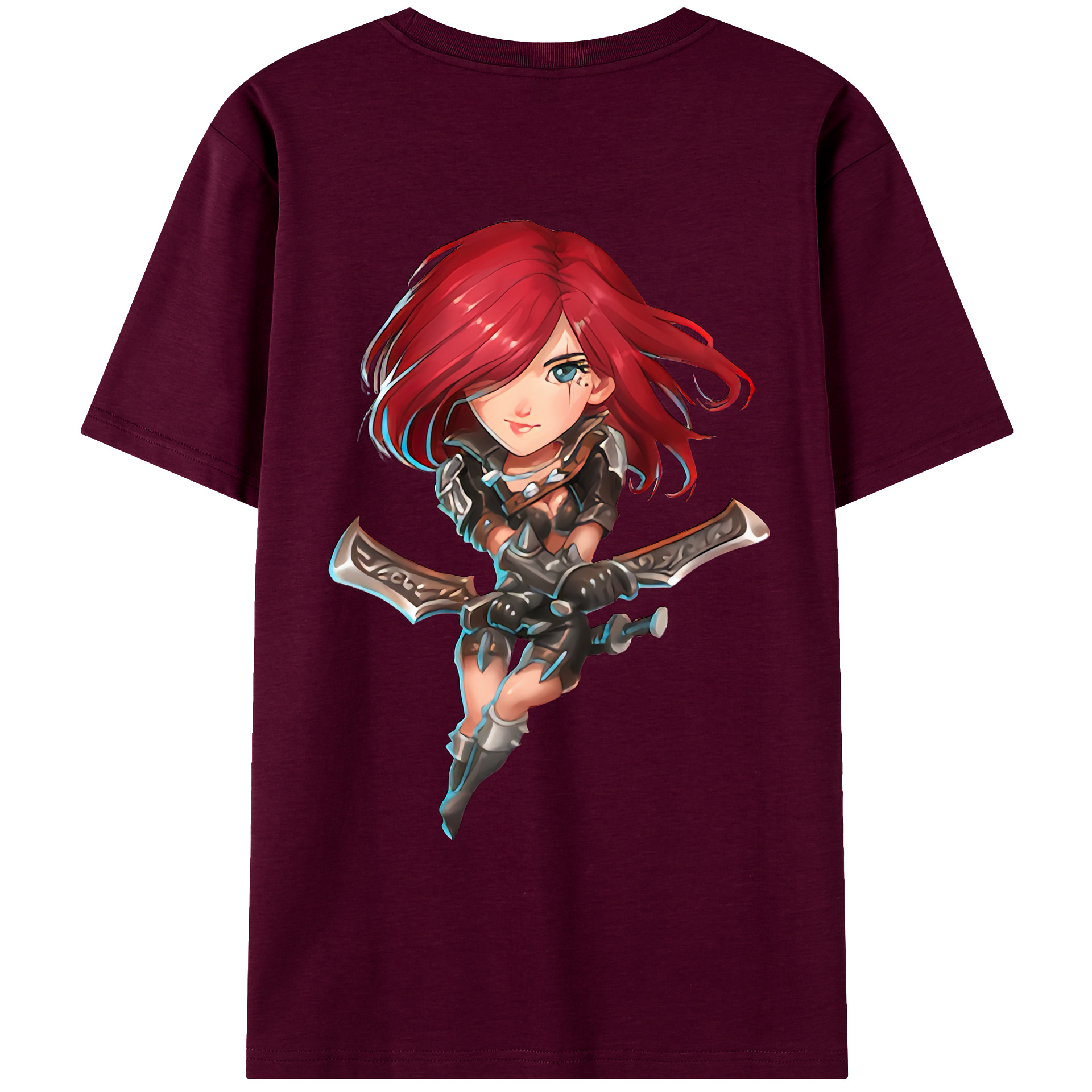 リーグ・オブ・レジェンド League of Legends LOL レディース半袖Tシャツ(バックプリント)